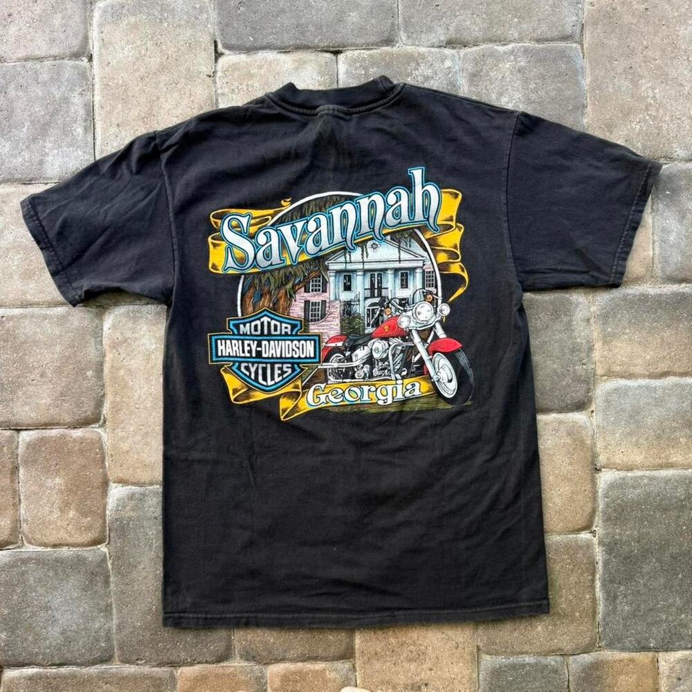 Vintage Harley Davidson Savannah Shirt